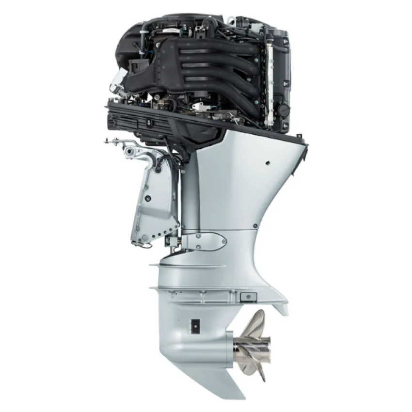 Honda Двигател BF 135D XCDU 135 к.с, екстра дълъг ботуш, електрически стартер, дистанционно електронно управление, електрохидравлично регулиране на наклона, обратна посока на движение на пропелера, 40А