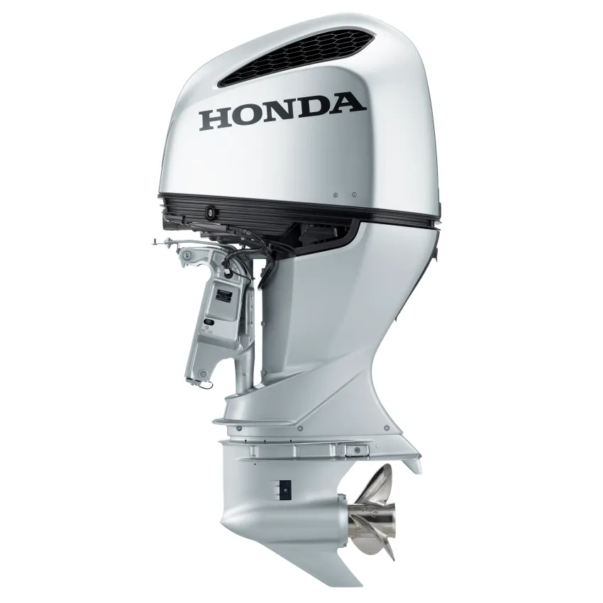 Honda Двигател BF 250D XCDU 250 к.с, екстра дълъг ботуш, електрически стартер, електронно дистанционно управление, електрохидравлично регулиране на наклона, обратна посока на движение на пропелера, 60А генератор