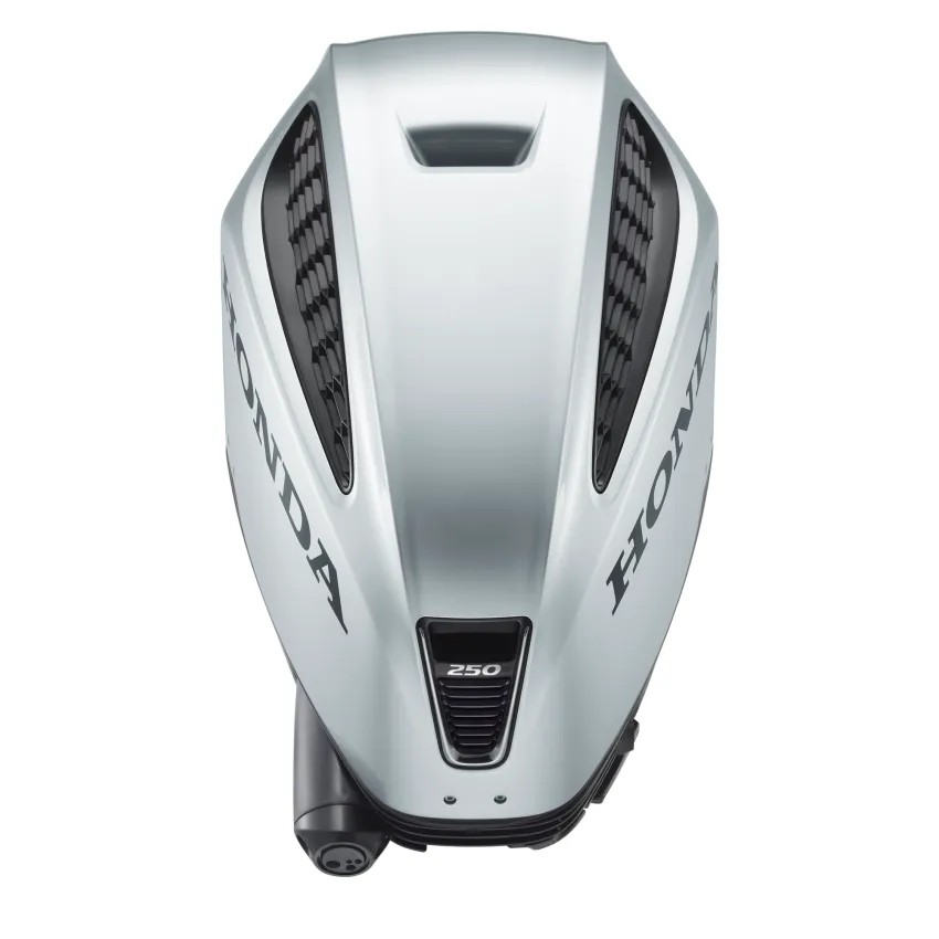 Honda Двигател BF 250D UCDU 250 к.с, ултра дълъг ботуш, електрически стартер, електронно дистанционно управление, електрохидравлично регулиране на наклона, обратна посока на движение на пропелера, 60А генератор