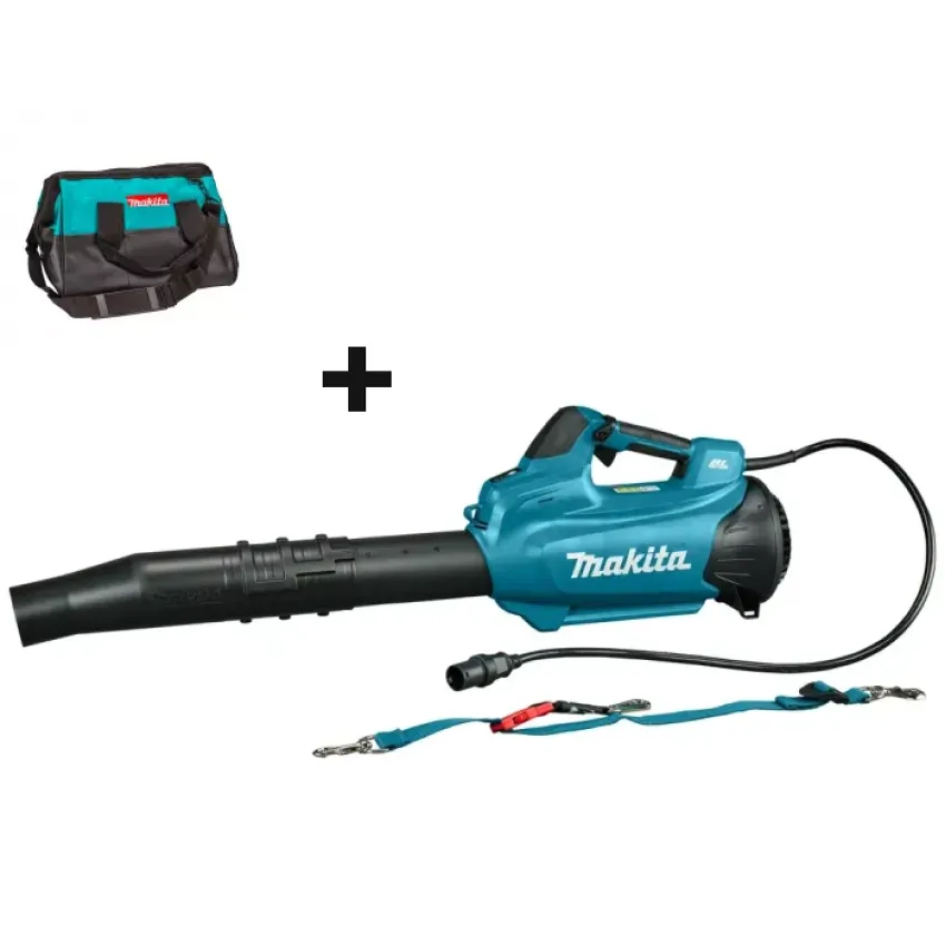 Акумулаторна въздуходувка Makita UB003CZ, LXT, 36 V, 17.6 м³/мин, без батерия и зарядно + ПОДАРЪК чанта за инструменти Makita