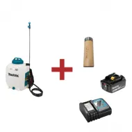 Акумулаторна пръскачка Makita DUS108Z, LXT + Батерия Makita BL1830 + Зарядно устройство Makita DC18RC + ПОДАРЪК термос Makita