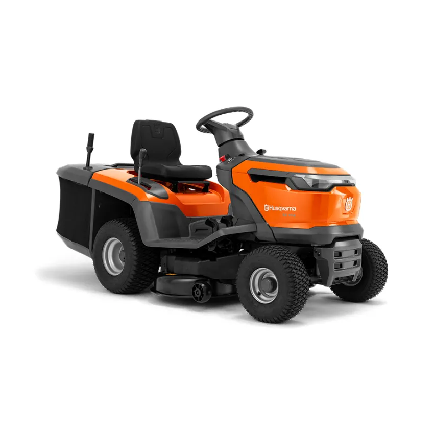 Husqvarna TC 114 Градински трактор - 95 см ширина на косене, 250 л кош и хидростатична трансмисия