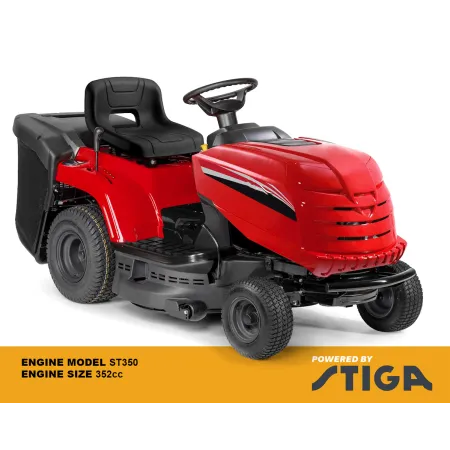 GardenMax CGGM 384M – Компактна и ефективна тракторна косачка със заден кош